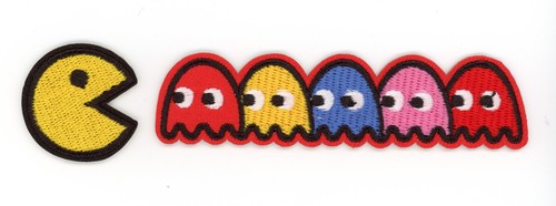 Pac man ghosts patch - pac-man,
