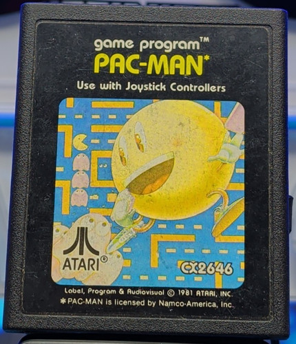 Pac man - (atari, 2600,