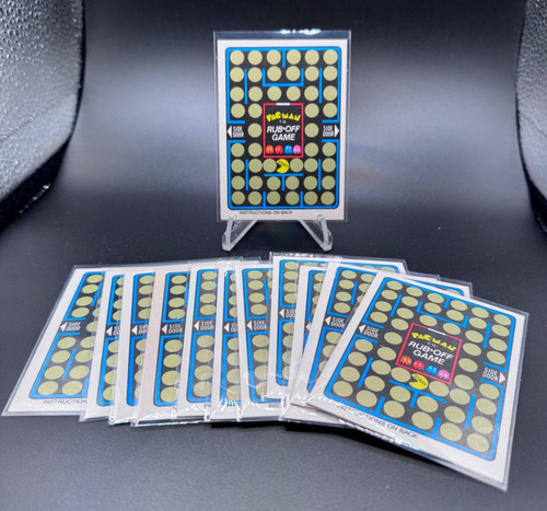 1980 fleer midway pac man - 1980, pac-man
